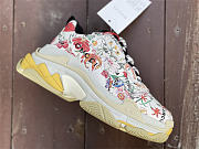 Gucci x Balenciaga The Hacker Project Triple S Flora Print 677195UL110 8461 - 4