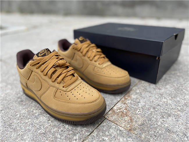 Nike Air Force 1 Low Wheat Dark Mocha DC7504-700 - 1