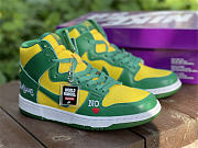 Supreme x SB Dunk High “Brazil” DN3741-002 - 1