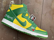 Supreme x SB Dunk High “Brazil” DN3741-002 - 5