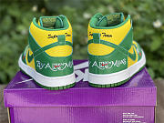 Supreme x SB Dunk High “Brazil” DN3741-002 - 3