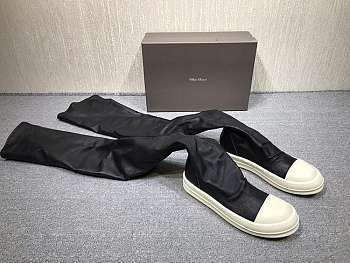 RICK OWENS Black Stocking Sneaker Boots 212232F115007