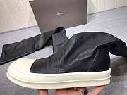 RICK OWENS Black Stocking Sneaker Boots 212232F115007 - 6