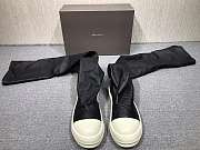 RICK OWENS Black Stocking Sneaker Boots 212232F115007 - 5