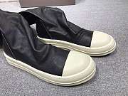 RICK OWENS Black Stocking Sneaker Boots 212232F115007 - 3