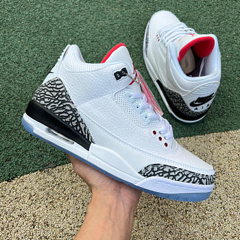 Air Jordan 3 Retro Free Throw Line White Cement 923096-101