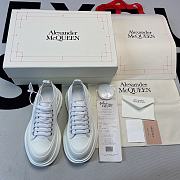 Alexander McQueen Tread Slick Low Lace Up White White 627225WHZ629071 - 4