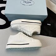 Prada Macro Re-Nylon and brushed leather sneakers 1E661M_3LF5_F0009_F_045 - 4