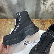 Alexander McQueen Tread Slick Lace Up Boot Black 611706W4MV21000 - 4