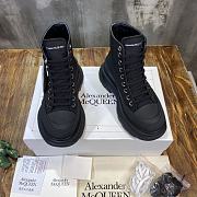 Alexander McQueen Tread Slick Lace Up Boot Black 611706W4MV21000 - 3