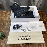 Alexander McQueen Tread Slick Lace Up Boot Black 611706W4MV21000 - 2