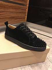 Christian Louboutin Zapatillas Louis Junior Spikes P00480137 - 4