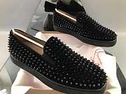 Christian Louboutin Roller-Boat Mens Flat Black - 5