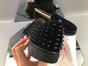 Christian Louboutin Roller-Boat Mens Flat Black - 4