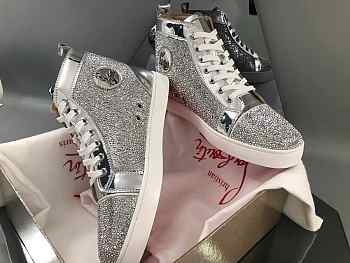 Christian Louboutin Louis Orlato Strass Flat