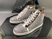 Christian Louboutin Louis Orlato Strass Flat - 5