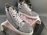 Christian Louboutin Louis Orlato Strass Flat - 6