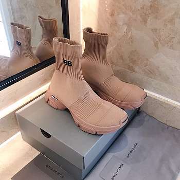 Balenciaga Speed Trainer Mr. Porter Dark Beige