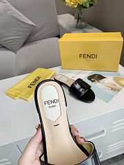 Fendi Black leather slides 8R7093AADSF0QA1 - 3