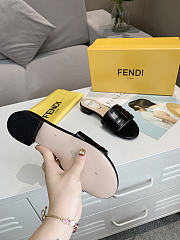 Fendi Black leather slides 8R7093AADSF0QA1 - 6