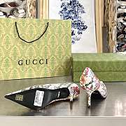 Gucci x Balenciaga The Hacker Project Knife pump Flora Print 676558 UL300 8446 - 3