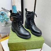 Gucci ankle boot with Double G ‎670397 17K20 1000 - 1