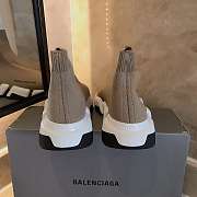 Balenciaga Speed 2.0 Dark Beige 617239W17206911 - 5