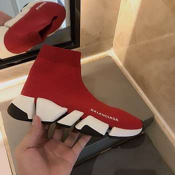 Balenciaga Speed 2.0 Red Black 617239W17206911