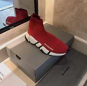 Balenciaga Speed 2.0 Red Black 617239W17206911 - 3