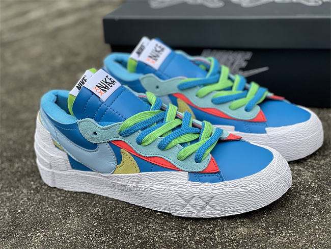 Nike Blazer Low sacai KAWS Neptune Blue DM7901-400 - 1