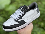 Travis Scott x Fragment x Nike Air Jordan 1 Low Black White CQ4277-008 - 5