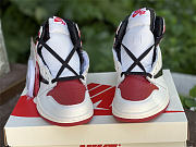 Fragment Design x Travis Scott x Air Jordan 1 High OG SP White Red Black CQ4278-099 - 6