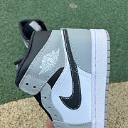 Air Jordan 1 Mid Light Smoke Grey Anthracite 554724-078 - 4