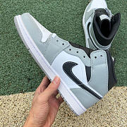 Air Jordan 1 Mid Light Smoke Grey Anthracite 554724-078 - 2