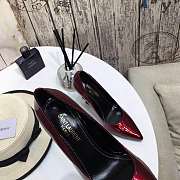 SAINT LAURENT Champange Red Opyum 85 Heels 212418F122004 - 6