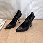 SAINT LAURENT Black Opyum 85 Heels 212418F122004 - 4