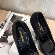 SAINT LAURENT Black Opyum 85 Heels 212418F122004 - 5