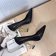 SAINT LAURENT Black Opyum 85 Heels 212418F122004 - 6