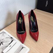 SAINT LAURENT Red Opyum 85 Heels 212418F122004 - 5