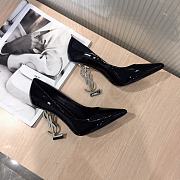 SAINT LAURENT Black Opyum 85 Black Heels 212418F122004  - 1