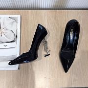 SAINT LAURENT Black Opyum 85 Black Heels 212418F122004  - 6