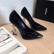 SAINT LAURENT Black Opyum 85 Black Heels 212418F122004  - 5