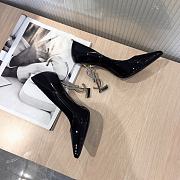 SAINT LAURENT Black Opyum 85 Black Heels 212418F122004  - 4