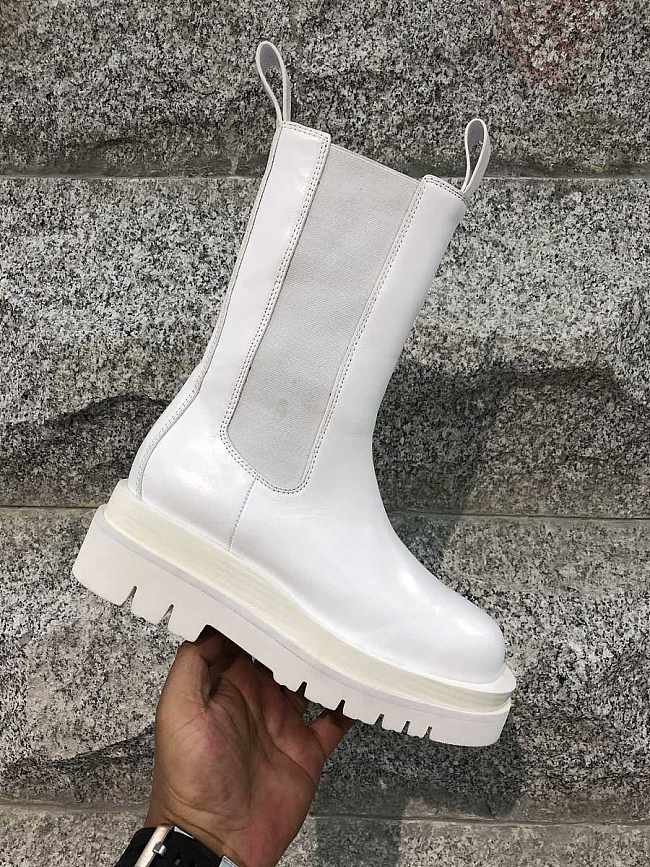 Bottega Veneta Boots BVBT Full White - 1