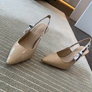 J'ADIOR SLINGBACK PUMP Nude Patent Calfskin KDC201VNR_S12U - 4