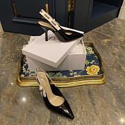 J'ADIOR SLINGBACK PUMP Black Patent Calfskin KDC201VNR_S900 - 1