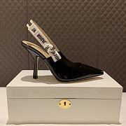 J'ADIOR SLINGBACK PUMP Black Patent Calfskin KDC201VNR_S900 - 6