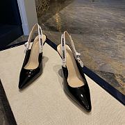 J'ADIOR SLINGBACK PUMP Black Patent Calfskin KDC201VNR_S900 - 3