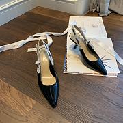 J'ADIOR SLINGBACK PUMP Black Patent Calfskin KDC201VNR_S900 - 2