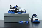 Balenciaga Triple S Black White Blue 536737W2CA14124 - 4